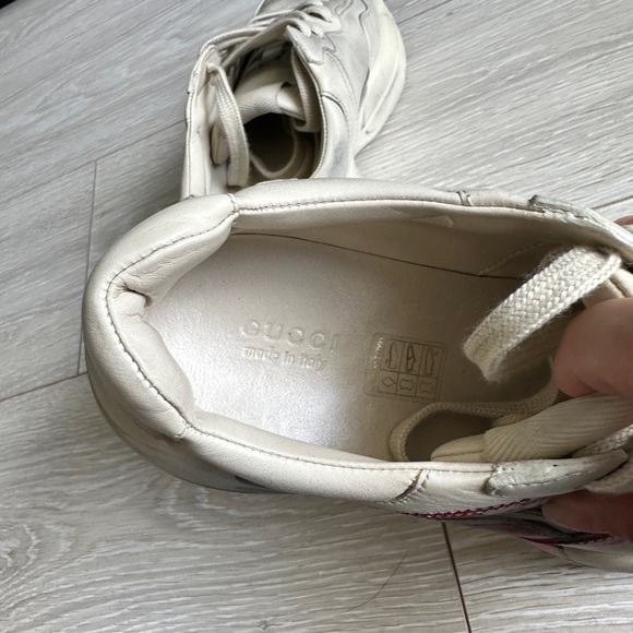 COPY - Gucci Rhyton Leather Women Sneakers - Picture 4 of 5